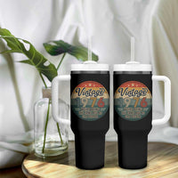 Vintage 1976 50th Birthday Tumbler With Handle 50 Year Old Gift Weird Being the Same Age as Old People
