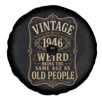 80th Birthday Spare Tire Cover Vintage 80yr 1946 80 Year Old Gift Weird Being the Same Age as Old People