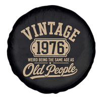 50th Birthday Spare Tire Cover Vintage 1976 50 Year Old Gift Weird Being the Same Age as Old People