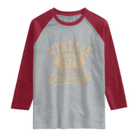 50th Birthday Raglan Shirt Vintage 1976 50 Year Old Gift Weird Being the Same Age as Old People