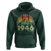 80th Birthday Hoodie Vintage 1946 Weird Being the Same Age as Old People 80 Year Old Gift