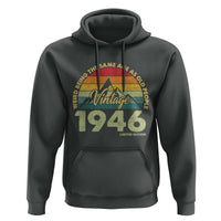 80th Birthday Hoodie Vintage 1946 Weird Being the Same Age as Old People 80 Year Old Gift