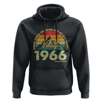 60th Birthday Hoodie Vintage 1966 Weird Being the Same Age as Old People 60 Year Old Gift