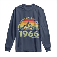 60th Birthday Long Sleeve Shirt Vintage 1966 Weird Being the Same Age as Old People 60 Year Old Gift