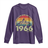 60th Birthday Long Sleeve Shirt Vintage 1966 Weird Being the Same Age as Old People 60 Year Old Gift