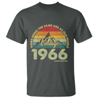 60th Birthday T Shirt Vintage 1966 Weird Being the Same Age as Old People 60 Year Old Gift