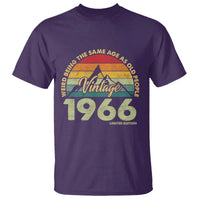 60th Birthday T Shirt Vintage 1966 Weird Being the Same Age as Old People 60 Year Old Gift