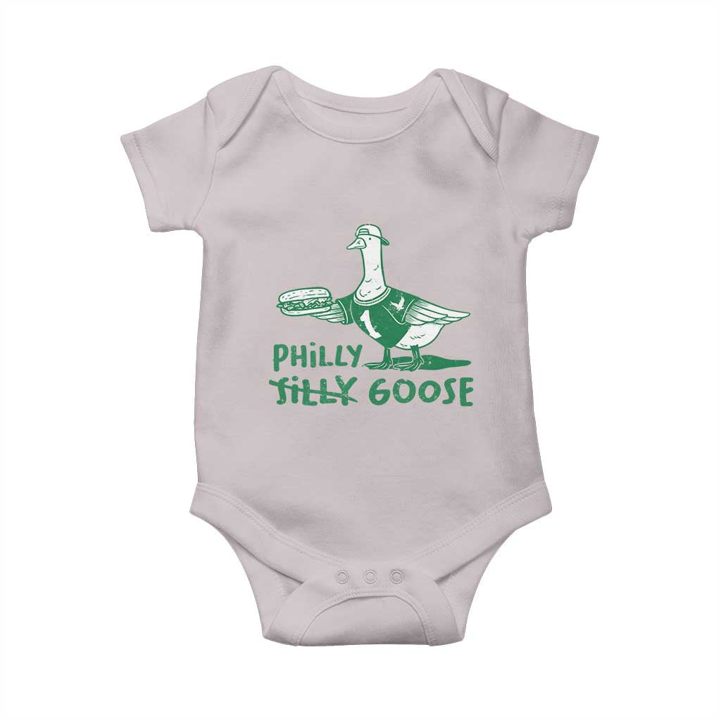 Philly Goose Baby Onesie Funny Philadelphia Fan Silly Gooses - Wonder Print Shop