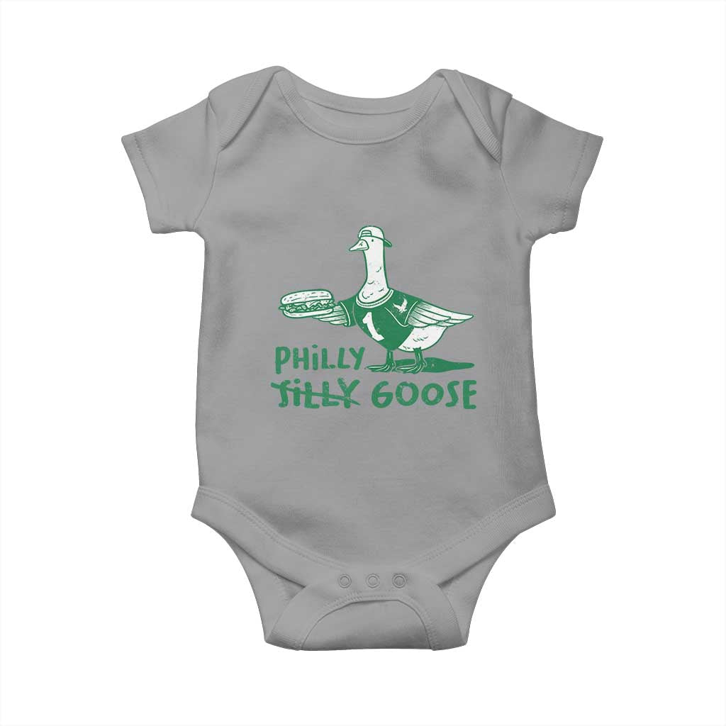 Philly Goose Baby Onesie Funny Philadelphia Fan Silly Gooses - Wonder Print Shop