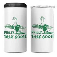 Philly Goose 4 in 1 Can Cooler Tumbler Funny Philadelphia Fan Silly Gooses - Wonder Print Shop