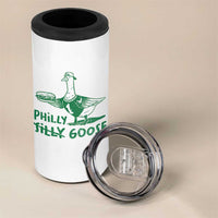 Philly Goose 4 in 1 Can Cooler Tumbler Funny Philadelphia Fan Silly Gooses - Wonder Print Shop