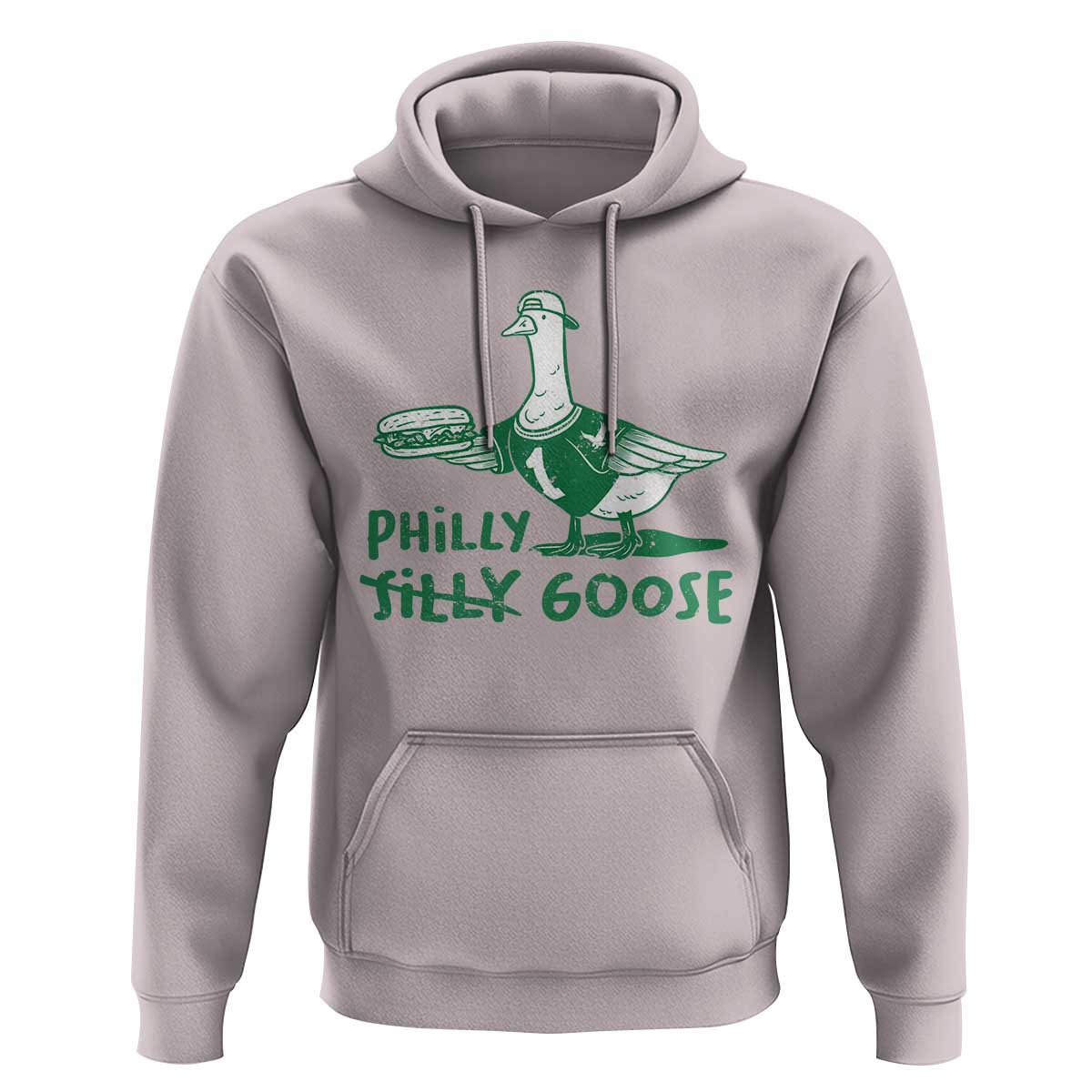 Philly Goose Hoodie Funny Philadelphia Fan Silly Gooses - Wonder Print Shop