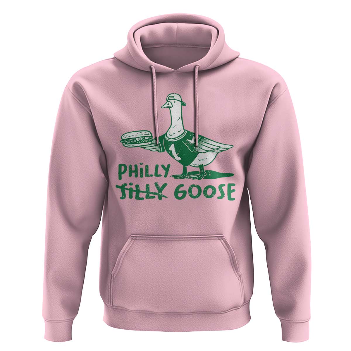 Philly Goose Hoodie Funny Philadelphia Fan Silly Gooses - Wonder Print Shop