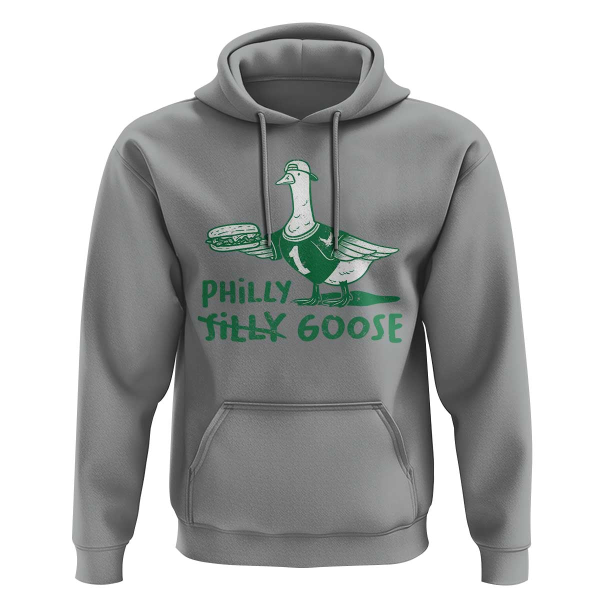 Philly Goose Hoodie Funny Philadelphia Fan Silly Gooses - Wonder Print Shop