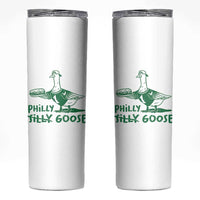 Philly Goose Skinny Tumbler Funny Philadelphia Fan Silly Gooses - Wonder Print Shop
