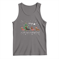 Dachshund Christmas Tank Top Funny Weiner Dog Lovers Its The Most Wienderful Time - Wonder Print Shop