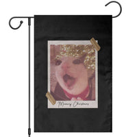 Meowy Christmas Garden Flag Funny Cat Lovers Xmas Vintage Photo - Wonder Print Shop