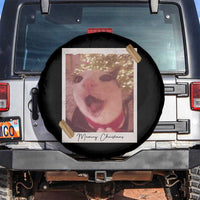 Meowy Christmas Spare Tire Cover Funny Cat Lovers Xmas Vintage Photo - Wonder Print Shop