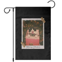 Meowy Christmas Garden Flag Cute Cat Lovers Xmas Retro Vintage Photo - Wonder Print Shop