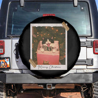 Meowy Christmas Spare Tire Cover Cute Cat Lovers Xmas Retro Vintage Photo - Wonder Print Shop