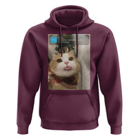 Funny Cat Christmas Hoodie Ring There is Motion at Your Front Door Meme Xmas Tree - Wonder Print Shop