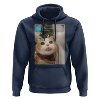 Funny Cat Christmas Hoodie Ring There is Motion at Your Front Door Meme Xmas Tree - Wonder Print Shop