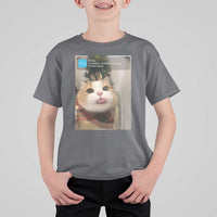 Funny Cat Christmas T Shirt For Kid Ring There is Motion at Your Front Door Meme Xmas Tree - Wonder Print Shop
