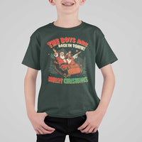 The Boys Are Back in Town Christmas T Shirt For Kid Funny Santa Jesus - Wonder Print Shop