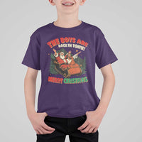 The Boys Are Back in Town Christmas T Shirt For Kid Funny Santa Jesus - Wonder Print Shop