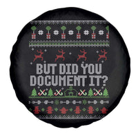 But Did You Document It Ugly Christmas Spare Tire Cover Funny Office Party Sarcastic Winter HR - Wonder Print Shop