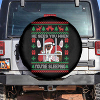 Funny Christmas Diddy Spare Tire Cover Diddy Sees You When Youre Sleeping Dirty Ugly Xmas - Wonder Print Shop