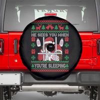 Funny Christmas Diddy Spare Tire Cover Diddy Sees You When Youre Sleeping Dirty Ugly Xmas - Wonder Print Shop