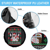 Funny Christmas Diddy Spare Tire Cover Diddy Sees You When Youre Sleeping Dirty Ugly Xmas - Wonder Print Shop