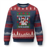 Funny Xmas Diddy Ugly Christmas Sweater Diddy Sees You When Youre Sleeping Dirty Ugly Xmas - Wonder Print Shop