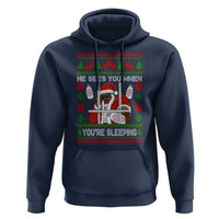 Funny Christmas Diddy Hoodie Diddy Sees You When Youre Sleeping Dirty Ugly Xmas - Wonder Print Shop