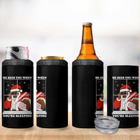 Funny Christmas Diddy 4 in 1 Can Cooler Tumbler He Sees You When Youre Sleeping Dirty Ugly Xmas - Wonder Print Shop