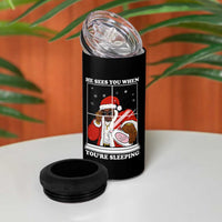 Funny Christmas Diddy 4 in 1 Can Cooler Tumbler He Sees You When Youre Sleeping Dirty Ugly Xmas - Wonder Print Shop