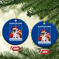 Funny Christmas Diddy Ceramic Ornament He Sees You When Youre Sleeping Dirty Ugly Xmas - Wonder Print Shop