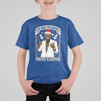 Funny Christmas Diddy T Shirt For Kid He Sees You When Youre Sleeping Dirty Xmas Lights - Wonder Print Shop