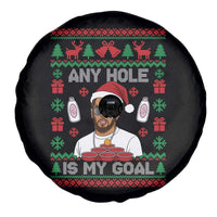Funny Christmas Diddy Spare Tire Cover Embarrassing Any Hole is My Goal Dirty Ugly Xmas - Wonder Print Shop