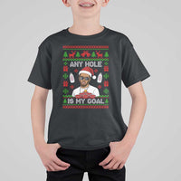 Funny Christmas Diddy T Shirt For Kid Embarrassing Any Hole is My Goal Dirty Ugly Xmas - Wonder Print Shop