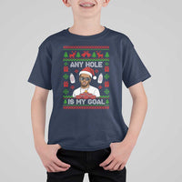 Funny Christmas Diddy T Shirt For Kid Embarrassing Any Hole is My Goal Dirty Ugly Xmas - Wonder Print Shop