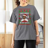 Funny Christmas Diddy T Shirt For Women Embarrassing Any Hole is My Goal Dirty Ugly Xmas - Wonder Print Shop