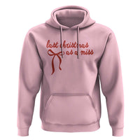 Last Christmas As A Miss Hoodie Bride To Be Future Mrs Xmas Engaged Gift - Wonder Print Shop