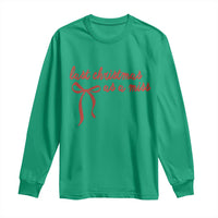 Last Christmas As A Miss Long Sleeve Shirt Bride To Be Future Mrs Xmas Engaged Gift - Wonder Print Shop