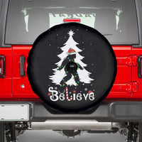 Bigfoot Christmas Spare Tire Cover Santa Bigfoot Xmas Tree Funny Sasquatch Yeti - Wonder Print Shop