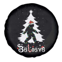 Bigfoot Christmas Spare Tire Cover Santa Bigfoot Xmas Tree Funny Sasquatch Yeti - Wonder Print Shop