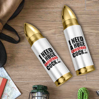 Funny Inappropriate Christmas Bullet Tumbler I Need a Huge Christmas COCKtail Adult Humor Drinking Gift - Wonder Print Shop