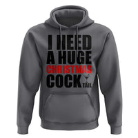 Funny Inappropriate Christmas Hoodie I Need a Huge Christmas COCKtail Adult Humor Drinking Gift - Wonder Print Shop