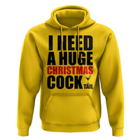 Funny Inappropriate Christmas Hoodie I Need a Huge Christmas COCKtail Adult Humor Drinking Gift - Wonder Print Shop